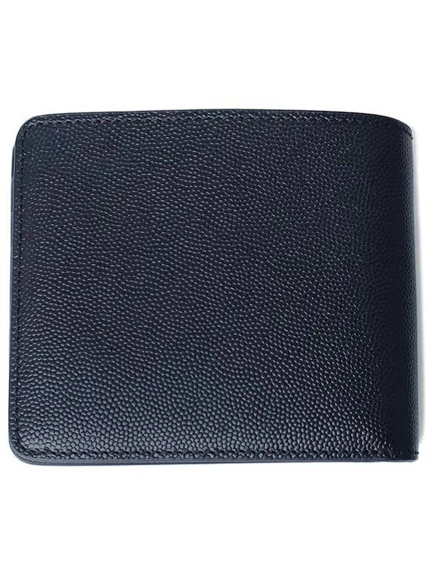 Heart Logo Half Wallet Navy - AMI - BALAAN 3