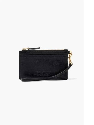 The Top Zip Wristlet Wallet Black MBACS23006BKX - MARC JACOBS - BALAAN 1