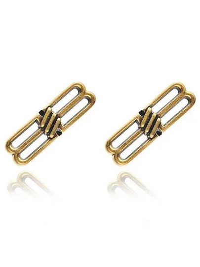 Women's BB Icon Earrings Gold - BALENCIAGA - BALAAN 2