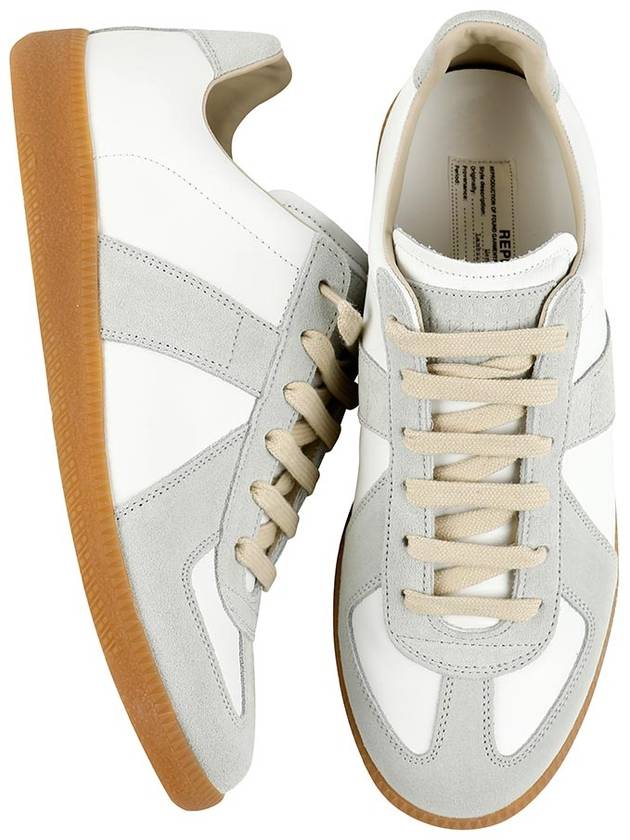 Replica Calfskin Low Top Sneakers White - MAISON MARGIELA - BALAAN 2