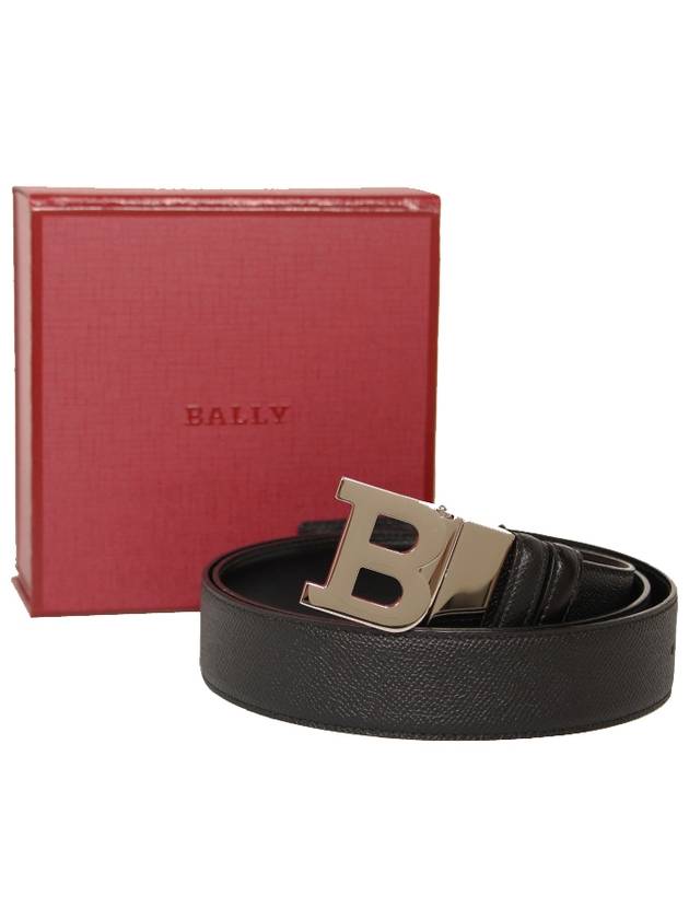 Belt B BUCKLE 35 M410 BLACK Men's suit belt - BALLY - BALAAN 5