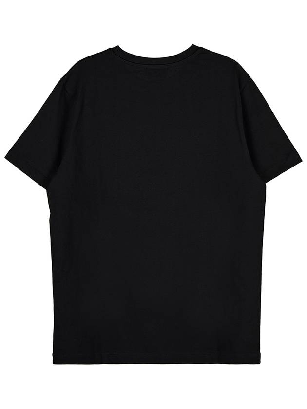 Men's Item Logo Cotton Short Sleeve T-Shirt Black - A.P.C. - BALAAN 3