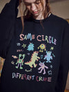 Crime Buddy Sweatshirt Black - CPGN STUDIO - BALAAN 2