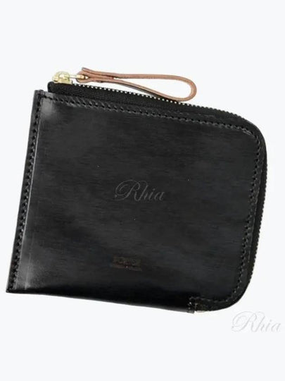 Film L-Shaped Fastener Zipper Half Wallet Black - PORTER YOSHIDA - BALAAN 2