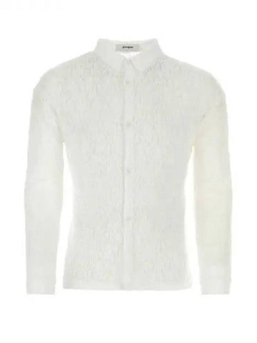 Gimaguas lace detail cotton shirt - GIMAGUAS - BALAAN 1