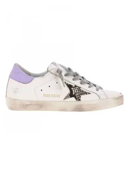 Women's Superstar Gray Star Low Top Sneakers White - GOLDEN GOOSE - BALAAN.