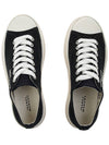 Austin Logo Print Platform Low Top Sneakers Black - ISABEL MARANT - BALAAN 7