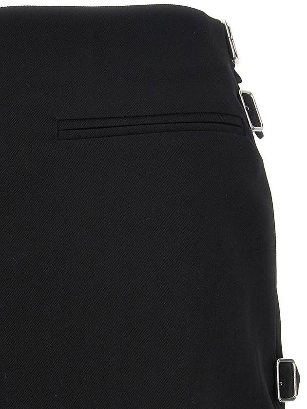 Courrèges 'Multi Sangle Wool Mini' Skirt - COURREGES - BALAAN 3