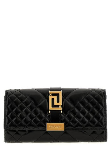 Greca Goddess Clutch Bag Black - VERSACE - BALAAN 1