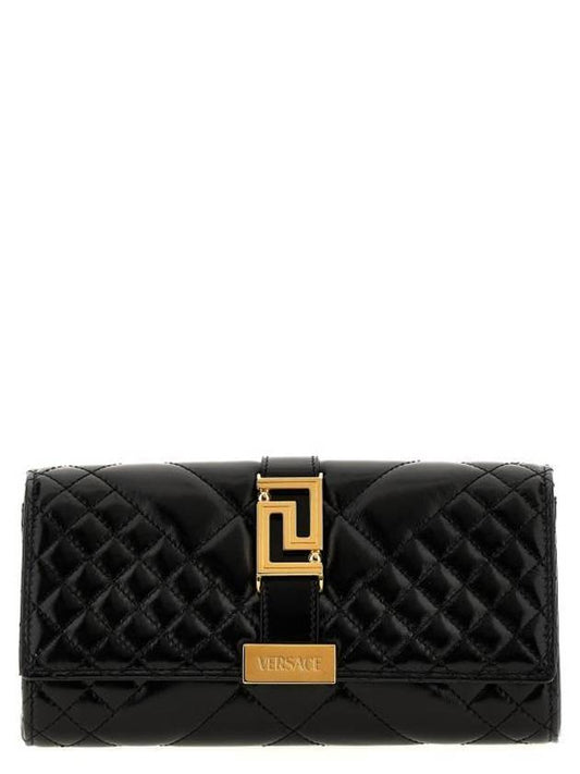 Greca Goddess Clutch Bag Black - VERSACE - BALAAN 1