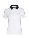 Women's Damai Polo Short Sleeve T-Shirt White - J.LINDEBERG - BALAAN 2