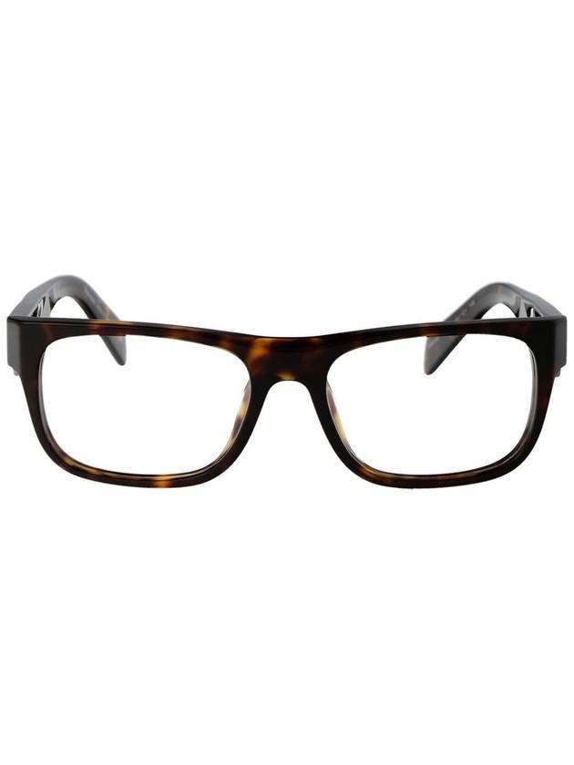 Eyewear Tortoiseshell Effect Square Frame Glasses - PRADA - BALAAN 2