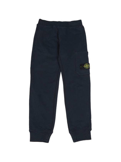 Kids Compass Logo Patch Training Jogger Track Pants Navy - STONE ISLAND - BALAAN 2