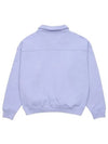 Country Club Half Zip Up Sweatshirt Light Purple - SPORTY & RICH - BALAAN 3