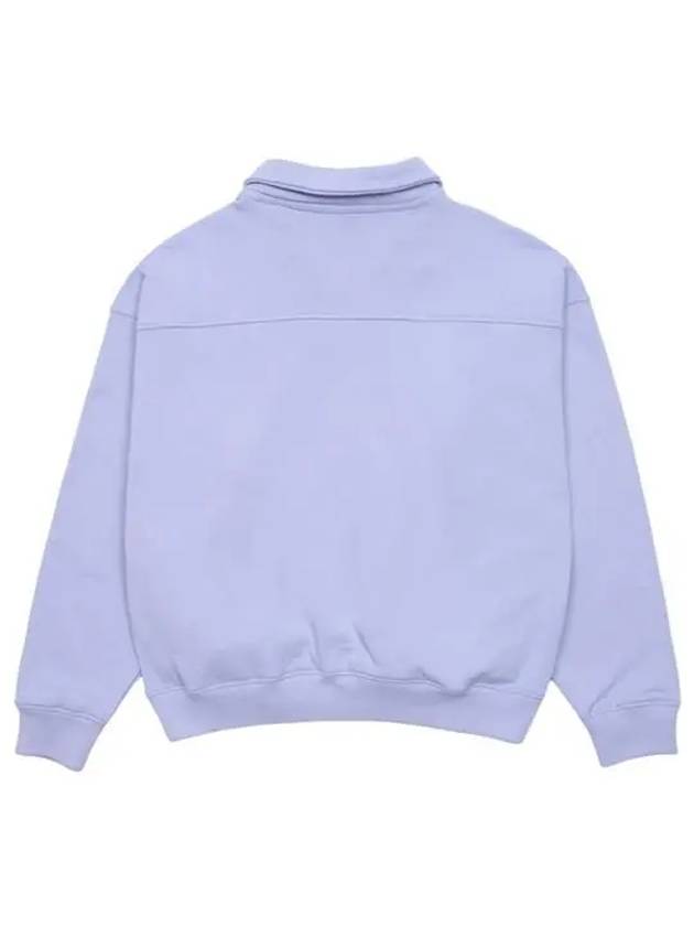 Country Club Half Zip Up Sweatshirt Light Purple - SPORTY & RICH - BALAAN 3