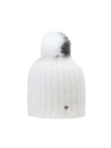 Women's Angora Beanie White - TAYLORMADE - BALAAN 1