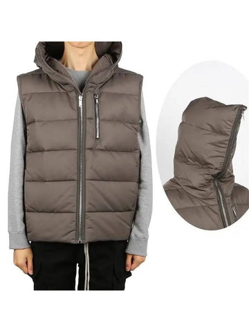 RU02C7746 THD4 34 hooded down vest - RICK OWENS - BALAAN 1