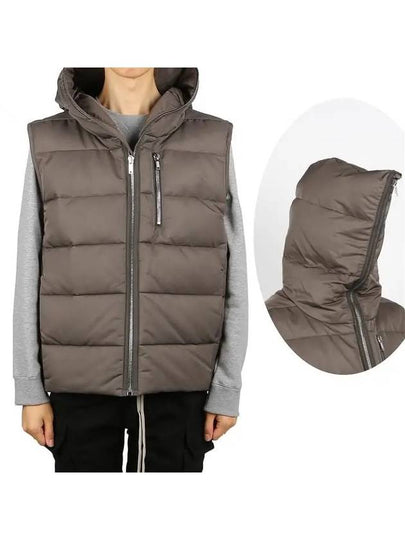 Gimp Down Vest Brown - RICK OWENS - BALAAN 2