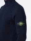 Men's Wappen Turtleneck Dark Blue - STONE ISLAND - BALAAN 2