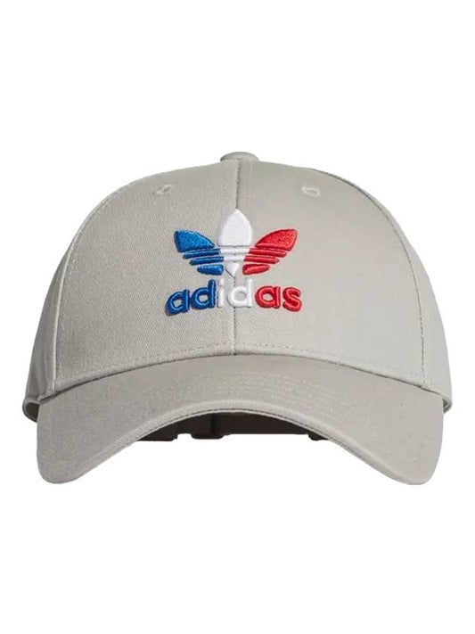 Original Trefoil Logo Ball Cap Solid Grey - ADIDAS - BALAAN 1