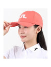 Anga Ball Cap Hot Coral - J.LINDEBERG - BALAAN 1