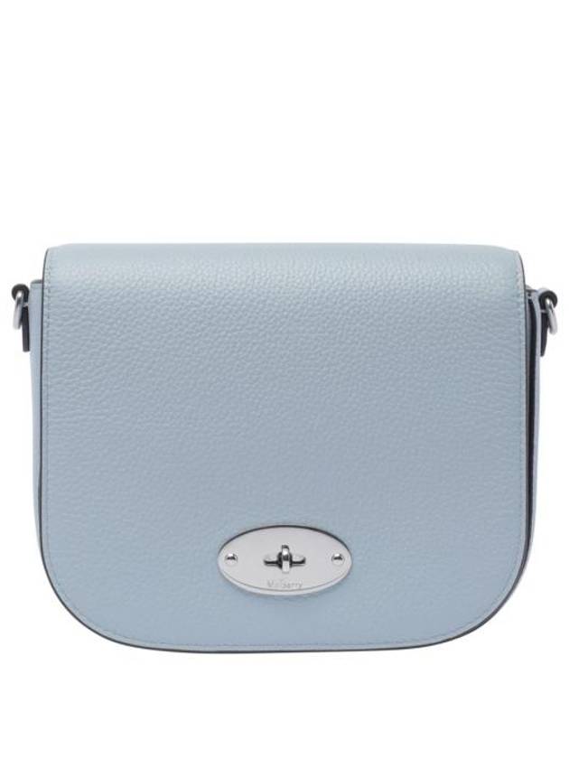 Darley Satchel Classic Grain Small Cross Bag Poplin Blue - MULBERRY - BALAAN 2