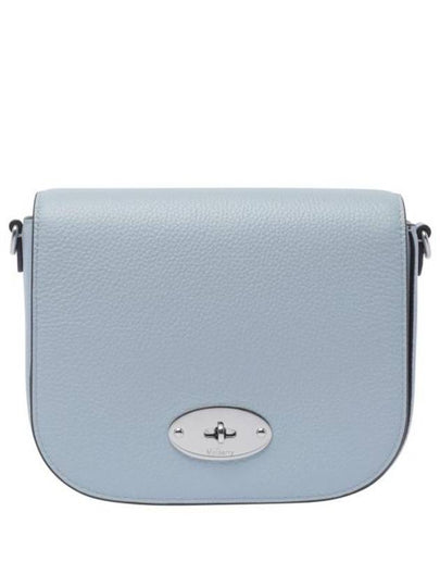 Darley Satchel Classic Grain Small Cross Bag Poplin Blue - MULBERRY - BALAAN 2