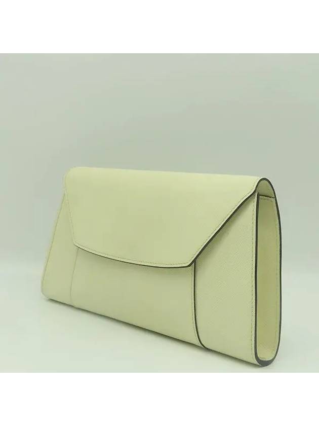 White color clutch bag - VALEXTRA - BALAAN 3