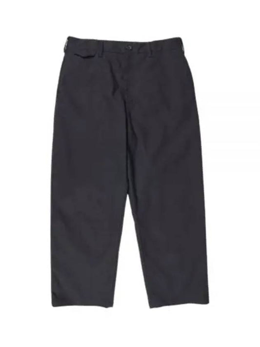 Officer Pant A DkNavy PC Hopsack 24S1F036 OR363 ZT190 Pants - ENGINEERED GARMENTS - BALAAN 1