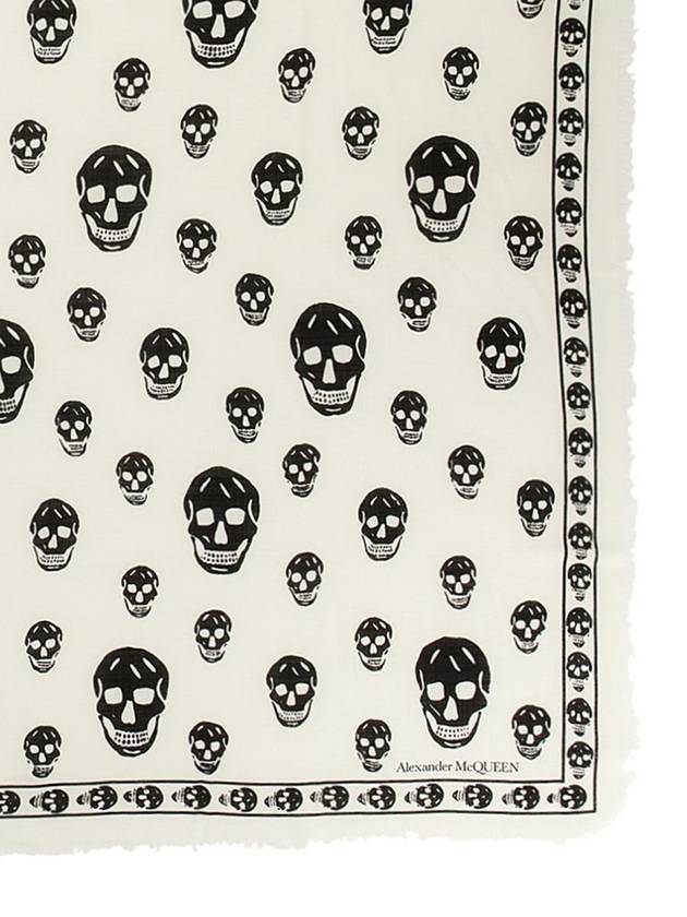 23 ss Classic Skull Scarf 5577173222Q9260 B0040203425 - ALEXANDER MCQUEEN - BALAAN 3