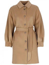 22FW Parissaeo Wool Belt Coat Camel 50160129 016 - MAX MARA - BALAAN 2