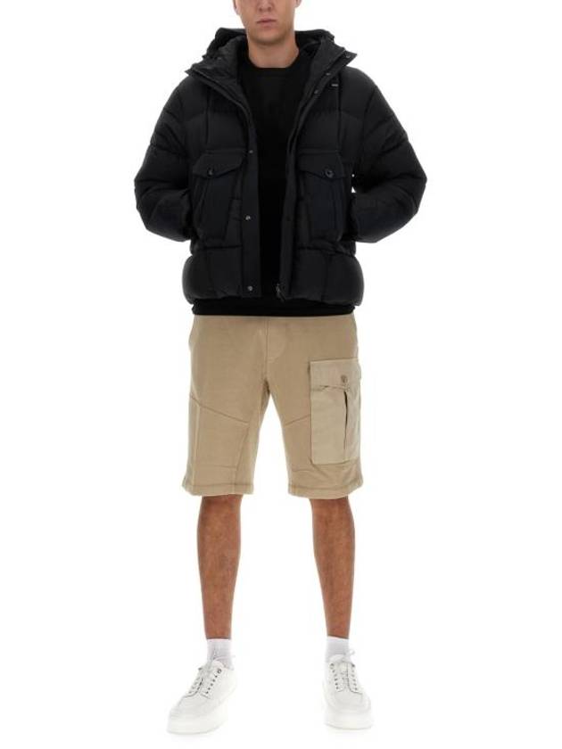 Tempest Combo Down Jacket Black - TEN C - BALAAN 3