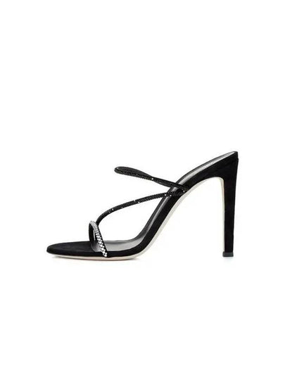 WOMEN BASIC Curve Strap High Heel Sandals Black 270516 - GIUSEPPE ZANOTTI - BALAAN 1