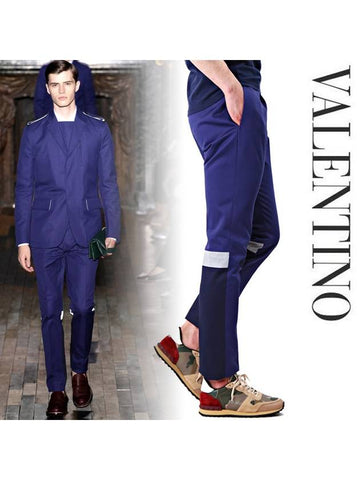 Men's Slacks GV061V20 318 - VALENTINO - BALAAN 1