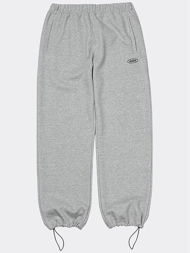 String detailed Sweatpants Gray - AOX - BALAAN 10