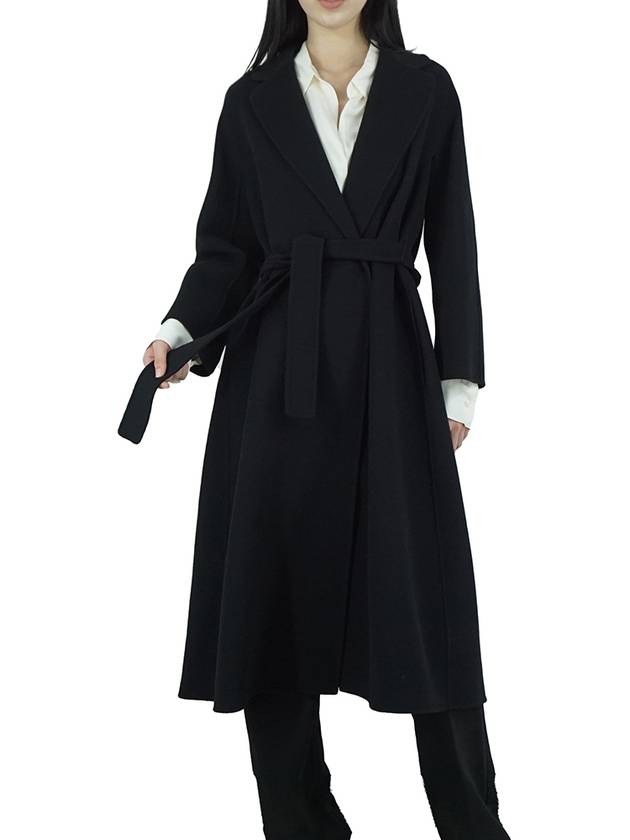 Esturia Wool Coat Black 2429016131600 013 - MAX MARA - BALAAN 6