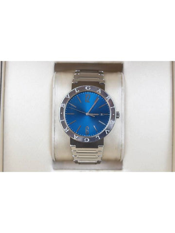 New see through back watch blue plate automatic 41MM 103720 - BVLGARI - BALAAN 1