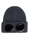 Signature Goggles Wool Beanie Grey - CP COMPANY - BALAAN 2