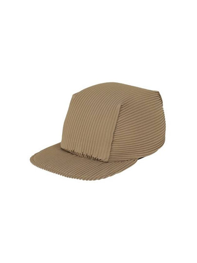 Pleated Ball Cap Brown - ISSEY MIYAKE - BALAAN 2