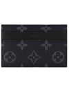 Monogram Eclipse Double Card Wallet Black - LOUIS VUITTON - BALAAN 7