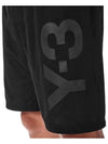 22SS Y3 Logo Swim Shorts HG8615 BLACK - YOHJI YAMAMOTO - BALAAN 5