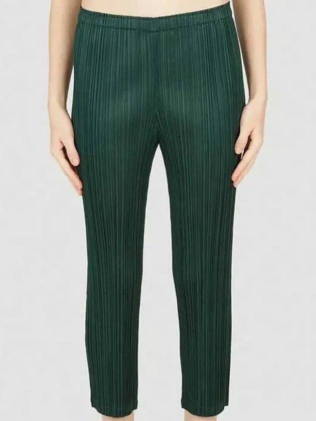 Pleated Please Issey Miyake Waistband Plissé Crop Pants - ISSEY MIYAKE - BALAAN 1