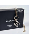 CC logo round necklace crystal gold color ABA324 - CHANEL - BALAAN 4