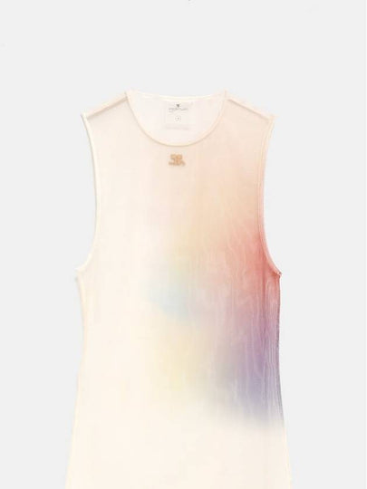 Sleeveless Aura Tulle Top - COURREGES - BALAAN 2