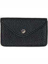 Envelope Goat Leather Coin Wallet Black - LEMAIRE - BALAAN 2