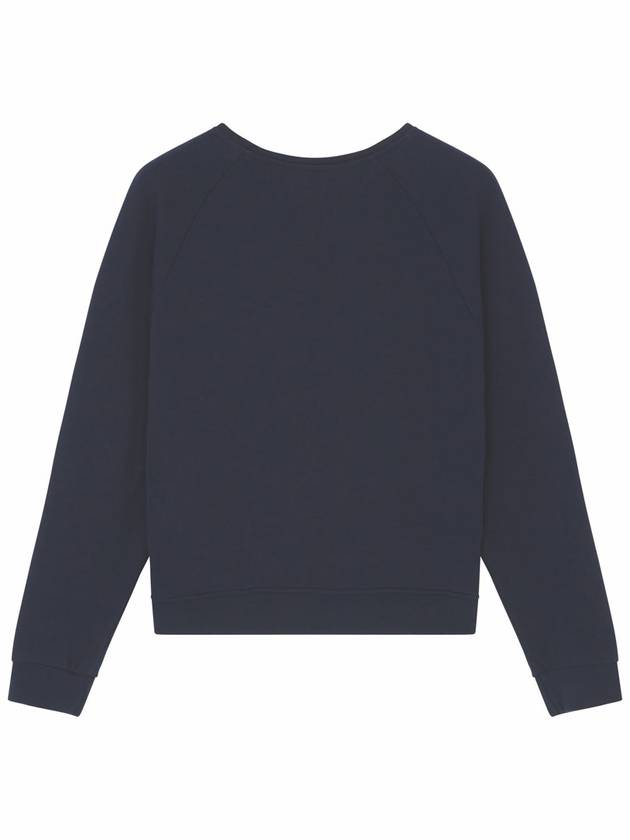 Maison Kitsune Fox Embroidery Sweatshirt Navy AW00302AT1504 - MAISON KITSUNE - BALAAN 2