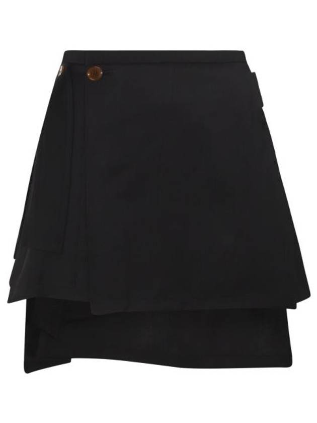 Meghan Kilt Unbalance Skirt Black - VIVIENNE WESTWOOD - BALAAN 2