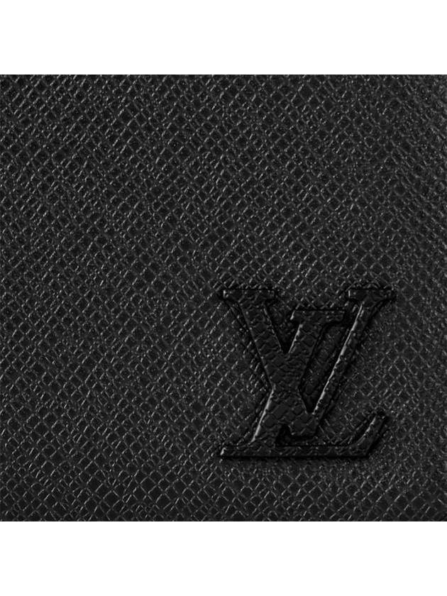 Men's Avenue Logo Patch Cross Bag Black - LOUIS VUITTON - BALAAN 7