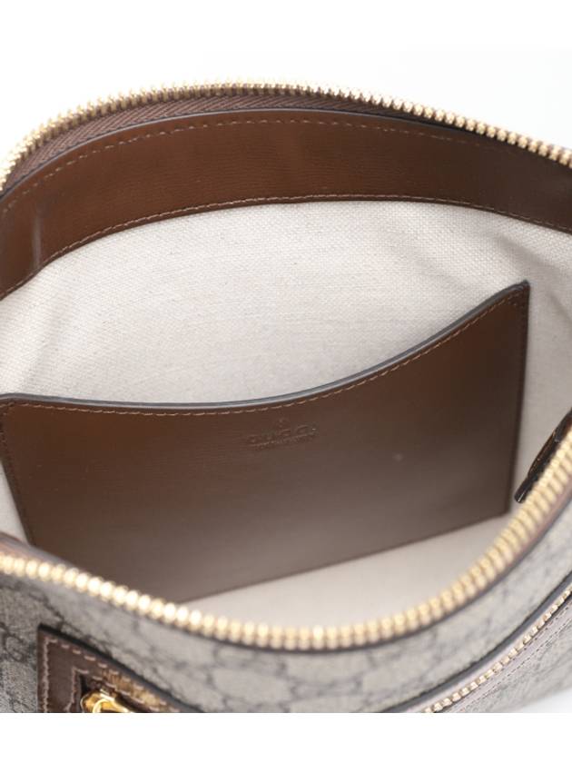 GG Superme Canvas Messenger Bag Beige Ebony - GUCCI - BALAAN 8