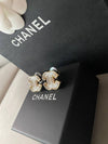 CC Logo EarringsStud White EarringsABD564 - CHANEL - BALAAN 7